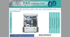 Desktop Screenshot of ks-anlagen.de